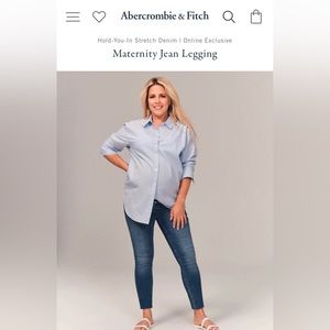 Abercrombie & Fitch Maternity Jean Legging 29L